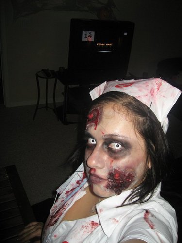  Me as a beautiful Zombie