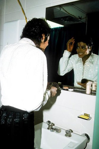  Michael in bathroom