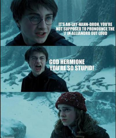  My God Hermione!