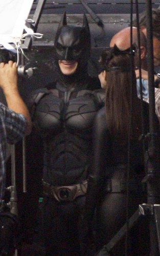  On the Set of The Dark Knight Rises