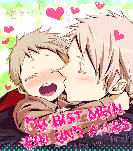 Prussia kissing baby Germany
