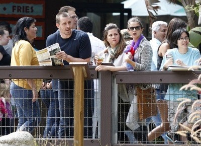  September 24th- At the Zoo With her Parents
