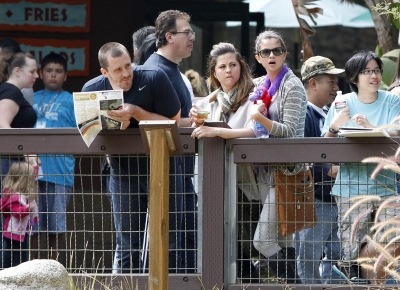  September 24th- At the Zoo With her Parents