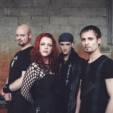  The promotional foto of the album Ravenheart