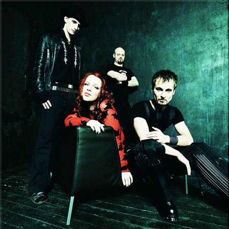 The promotional 写真 of the album Ravenheart