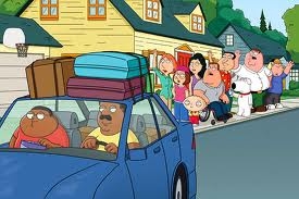  family guy, cleveland दिखाना