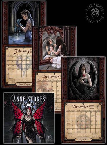  Anne Stokes Calendar 2010
