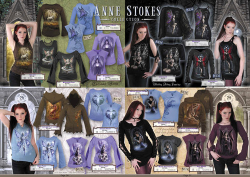 Anne Stokes Collection Shirts
