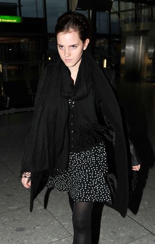 At Heathrow Airport in London - September 26