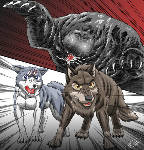  Balto and gin battle awesome!!!