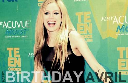  HAPPY BIRTDAY AVRIL