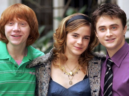  Harry, Ron and Hermione hình nền