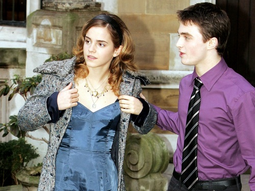  Harry and Hermione achtergrond