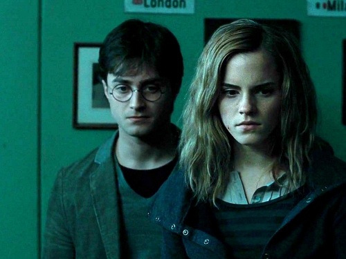 Harry and Hermione Wallpaper