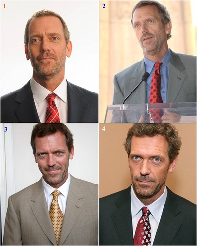  Hugh Laurie at various moments