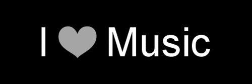 I Love Music! 100% Real ♥