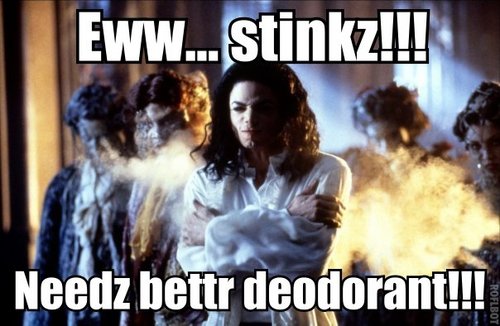  Michael Jackson macro - MJ needs better deodorant!