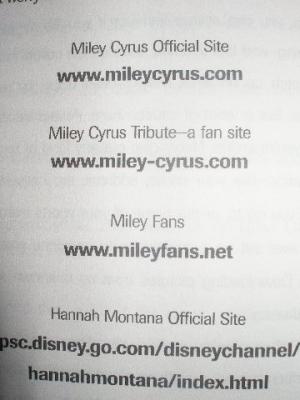  Miley Cyrus books,autographs and photographs
