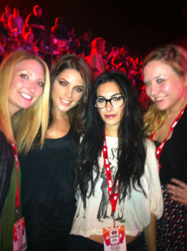 Personal photo; Ashley with friends at IHeartRadio festival