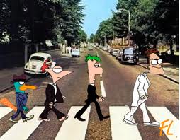  Phineas and Ferb in Abbey Road