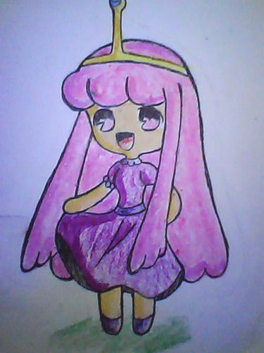  Princess Bubblegum in chibi form