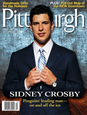  Sid on the cover of Pittsburgh Magazine - December 2010