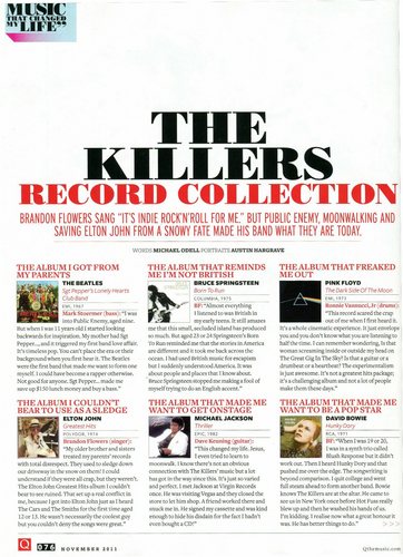  The Killers in Q Magazine
