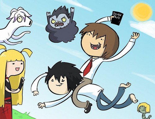  Adventure Time with Light and L（デスノート）