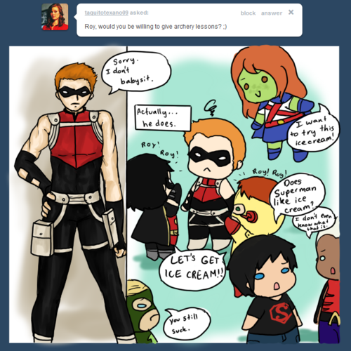  red arrow DOES NOT babysit