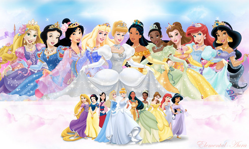 10 Official Princesses (Ariel Blue Dress)