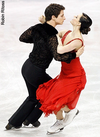  2009 skate Canada Compulsory Dance - Tango Romantica