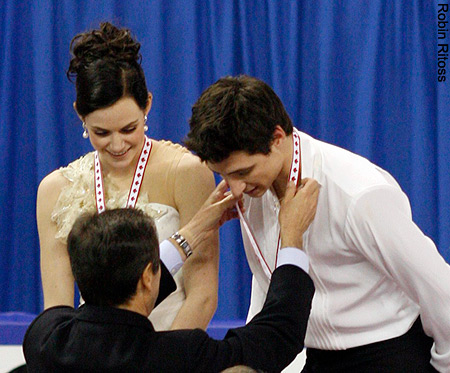 2009 vleet, skate Canada » Medal Ceremony