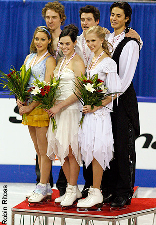  2009 giày trượt băng, skate Canada » Medal Ceremony