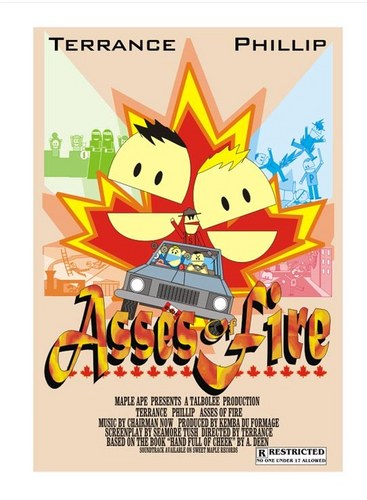 Asses of Fire Poster