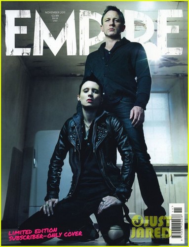 Daniel Craig & Rooney Mara Cover 'Empire' November 2011