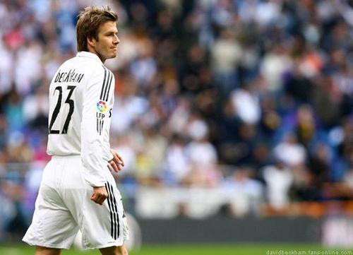  David Beckham Real Madrid