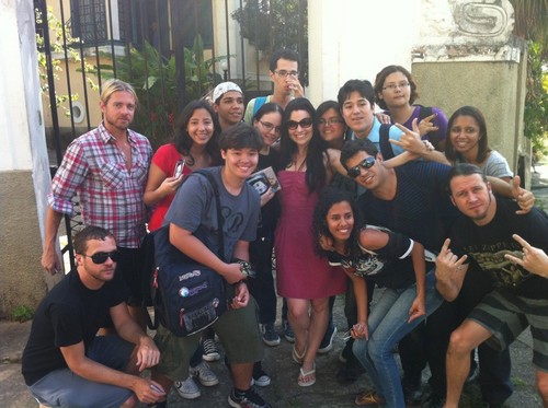  Evanescence & Brazilian شائقین September 30th, 2011