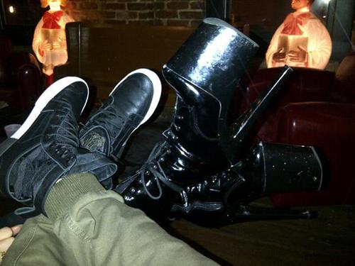  Lady Gaga and Michael Trevino (shoes only)