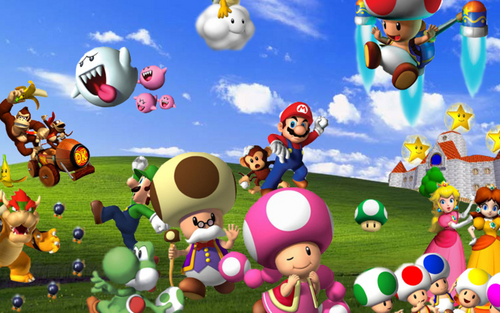  Mario Games Characters