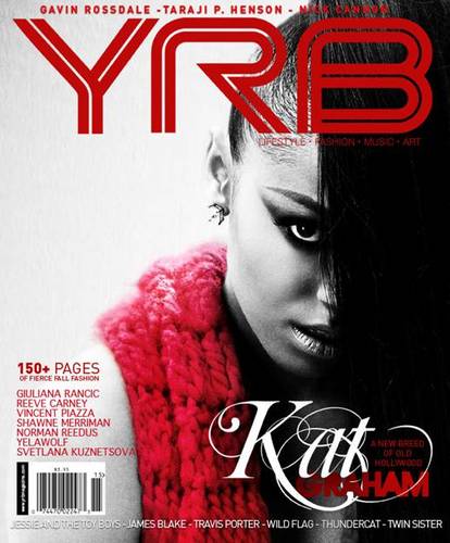  New scan; Kat on the cover of YRB magazine - October 2011!