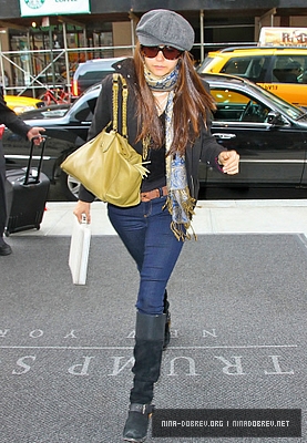  Nina Arriving in NYC