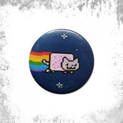 Nyan Cat Badge