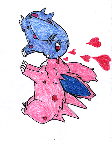  Pokemon Couples - Drawn par me
