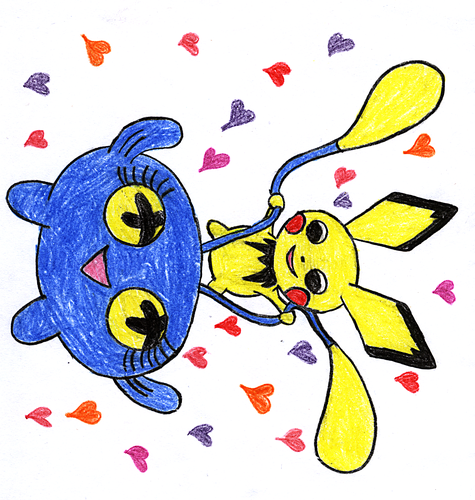 Pokemon Couples - Drawn by me