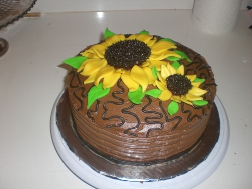  Sunflower Cake