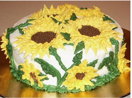  Sunflower Cake