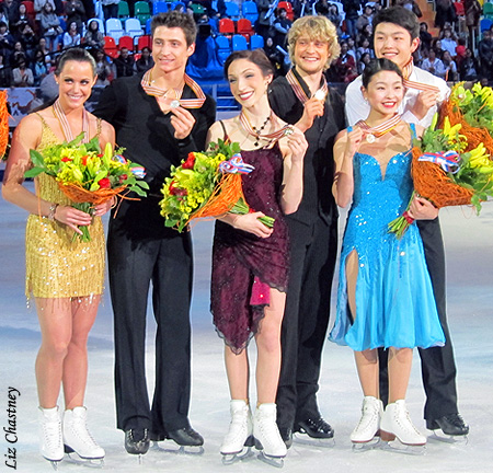  The 2011 World Championships Ice Dance Medalists