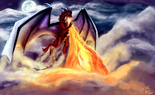  fantasi dragon