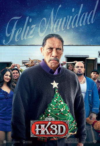  'A Very Harold & Kumar Christmas' Promotional Poster ~ Danny Trejo