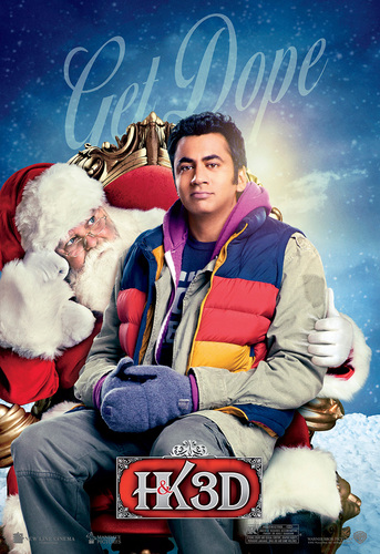  'A Very Harold & Kumar Christmas' Promotional Poster ~ Kal Penn as Kumar